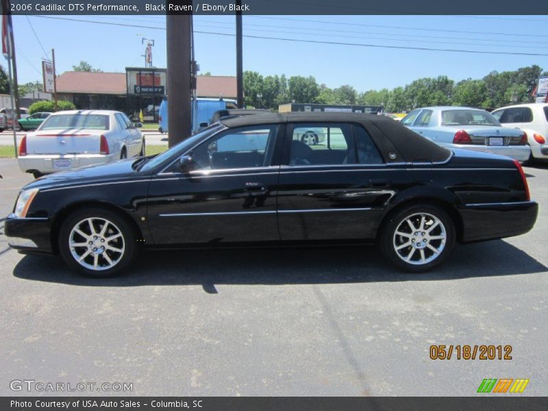 Black Raven / Ebony Black 2006 Cadillac DTS Performance