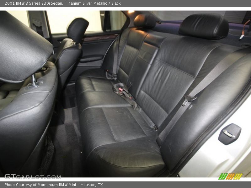 Rear Seat of 2001 3 Series 330i Sedan