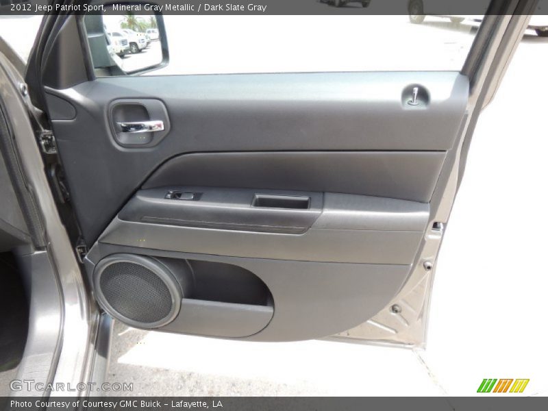 Mineral Gray Metallic / Dark Slate Gray 2012 Jeep Patriot Sport