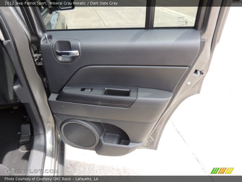 Mineral Gray Metallic / Dark Slate Gray 2012 Jeep Patriot Sport