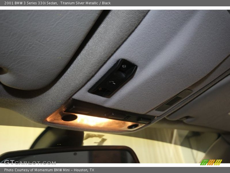 Titanium Silver Metallic / Black 2001 BMW 3 Series 330i Sedan