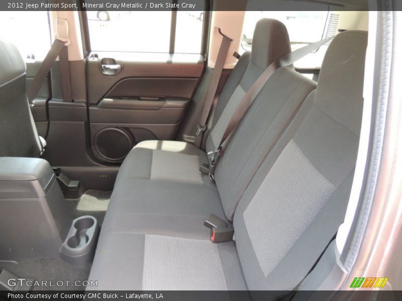 Mineral Gray Metallic / Dark Slate Gray 2012 Jeep Patriot Sport