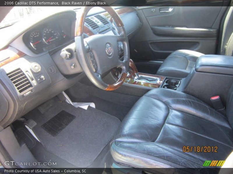 Black Raven / Ebony Black 2006 Cadillac DTS Performance