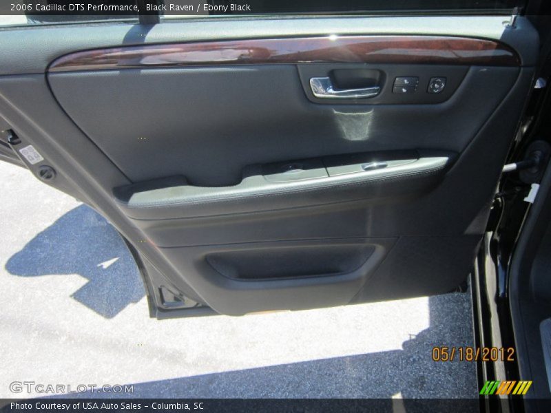Black Raven / Ebony Black 2006 Cadillac DTS Performance