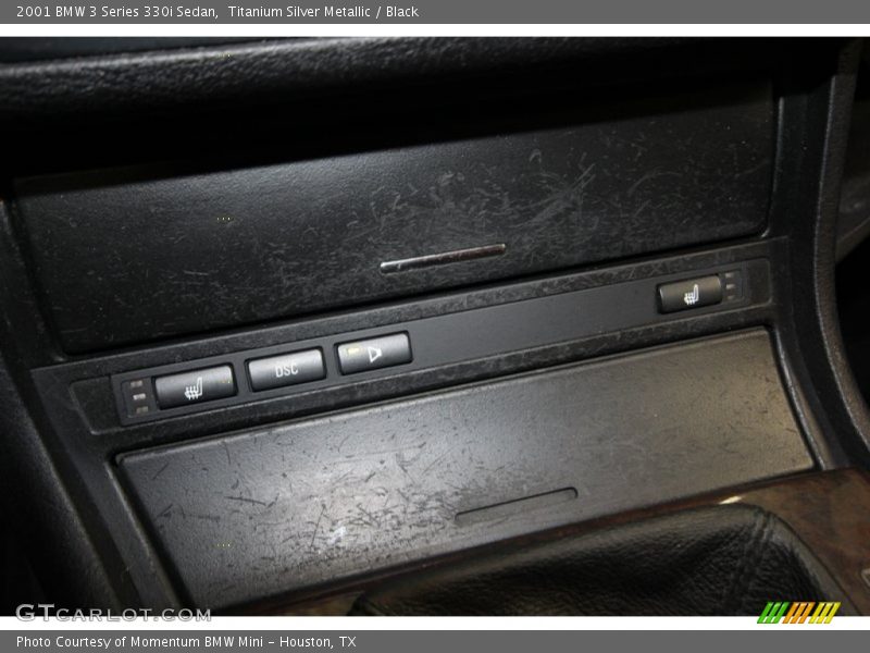 Titanium Silver Metallic / Black 2001 BMW 3 Series 330i Sedan