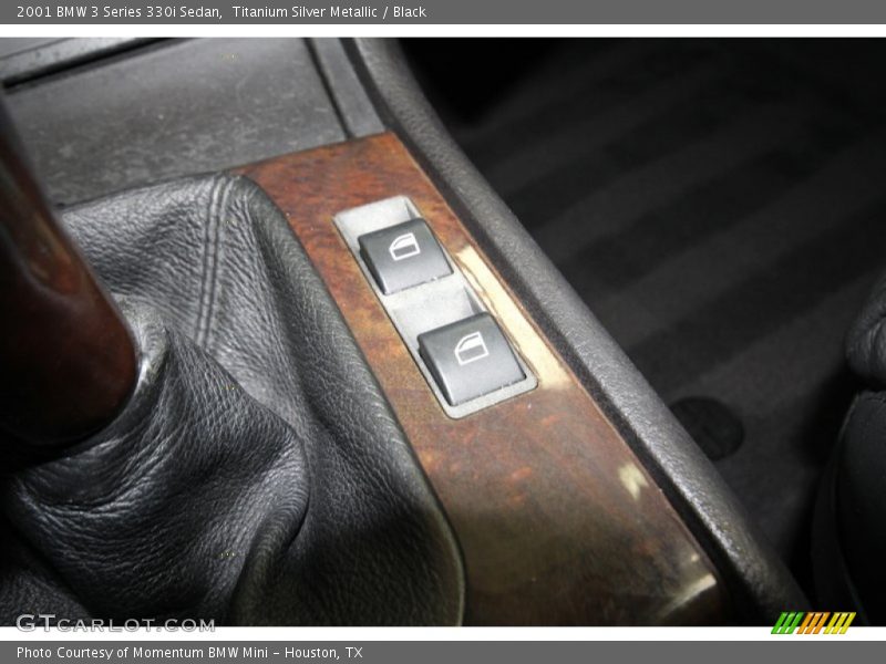 Titanium Silver Metallic / Black 2001 BMW 3 Series 330i Sedan
