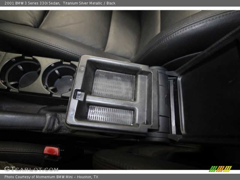 Titanium Silver Metallic / Black 2001 BMW 3 Series 330i Sedan