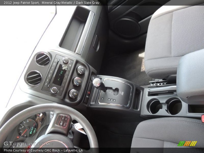Mineral Gray Metallic / Dark Slate Gray 2012 Jeep Patriot Sport