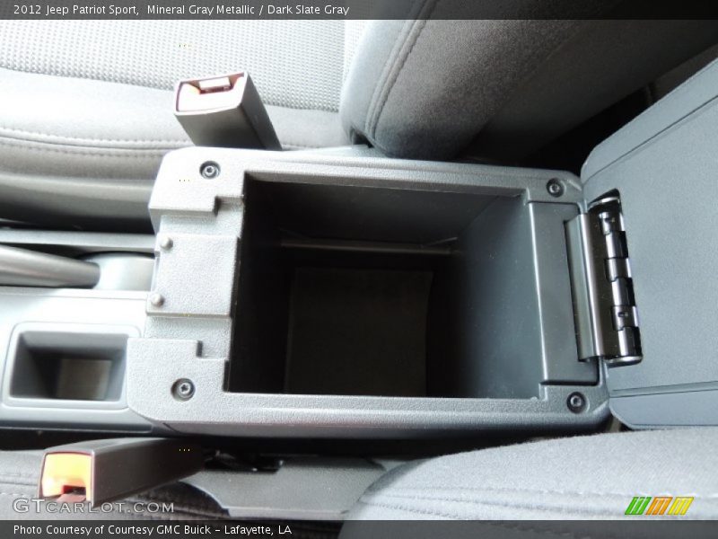 Mineral Gray Metallic / Dark Slate Gray 2012 Jeep Patriot Sport