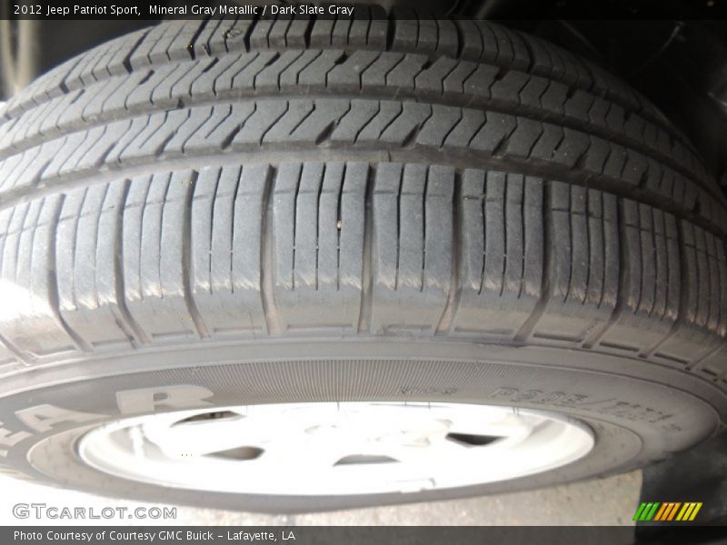 Mineral Gray Metallic / Dark Slate Gray 2012 Jeep Patriot Sport