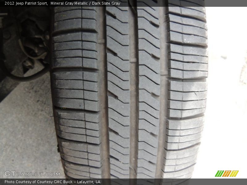 Mineral Gray Metallic / Dark Slate Gray 2012 Jeep Patriot Sport