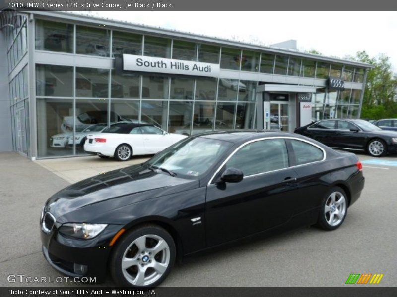 Jet Black / Black 2010 BMW 3 Series 328i xDrive Coupe