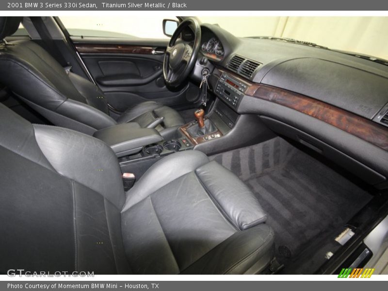  2001 3 Series 330i Sedan Black Interior