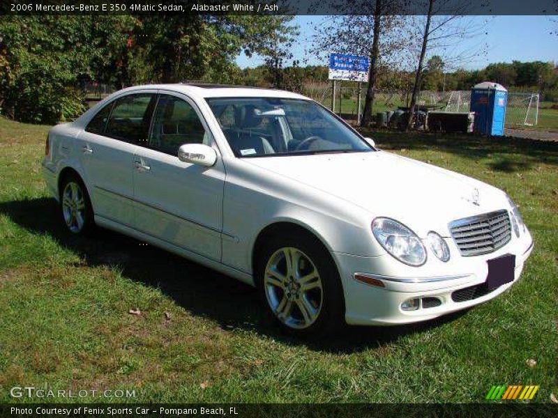 Alabaster White / Ash 2006 Mercedes-Benz E 350 4Matic Sedan