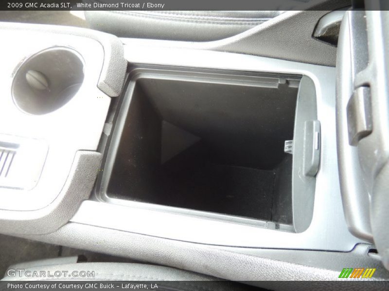 White Diamond Tricoat / Ebony 2009 GMC Acadia SLT
