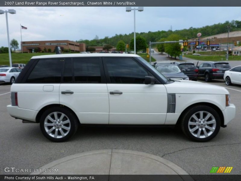 Chawton White / Ivory/Black 2007 Land Rover Range Rover Supercharged