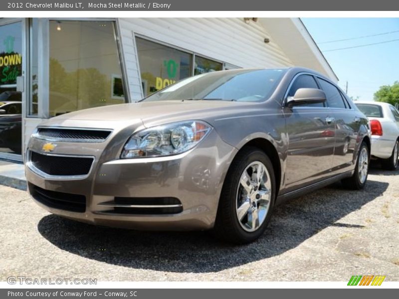 Mocha Steel Metallic / Ebony 2012 Chevrolet Malibu LT