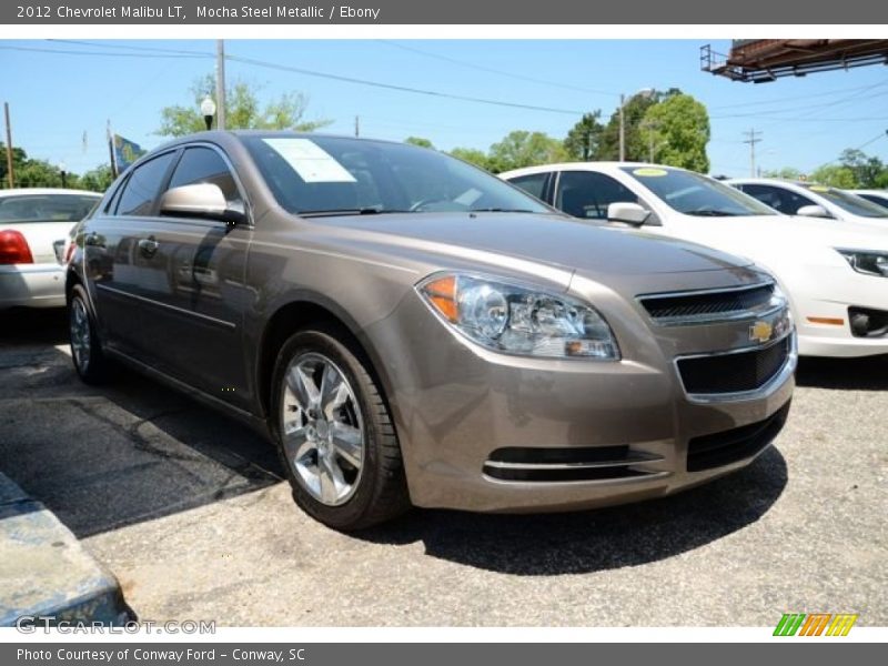Mocha Steel Metallic / Ebony 2012 Chevrolet Malibu LT