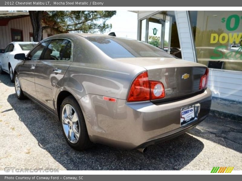 Mocha Steel Metallic / Ebony 2012 Chevrolet Malibu LT