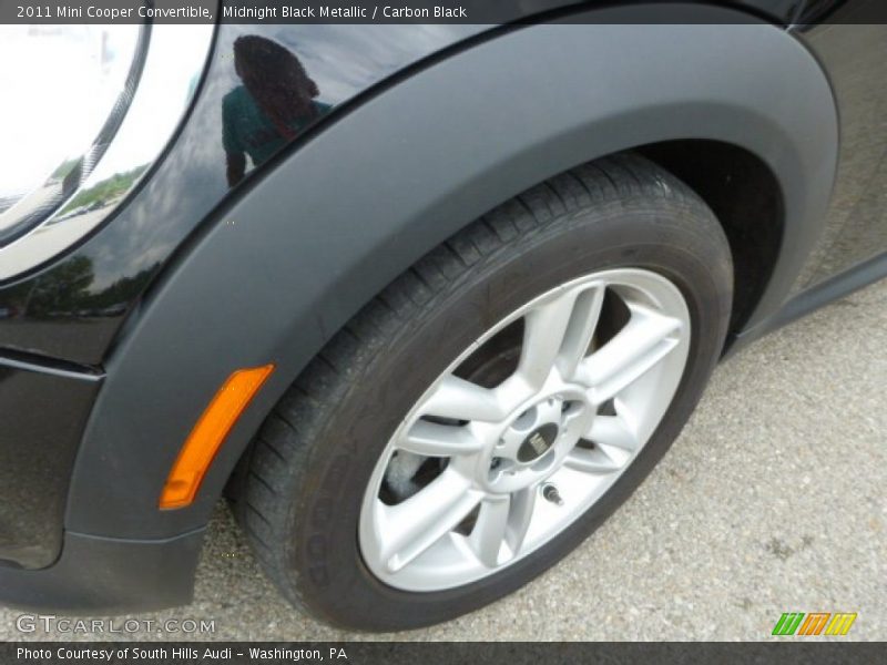 Midnight Black Metallic / Carbon Black 2011 Mini Cooper Convertible