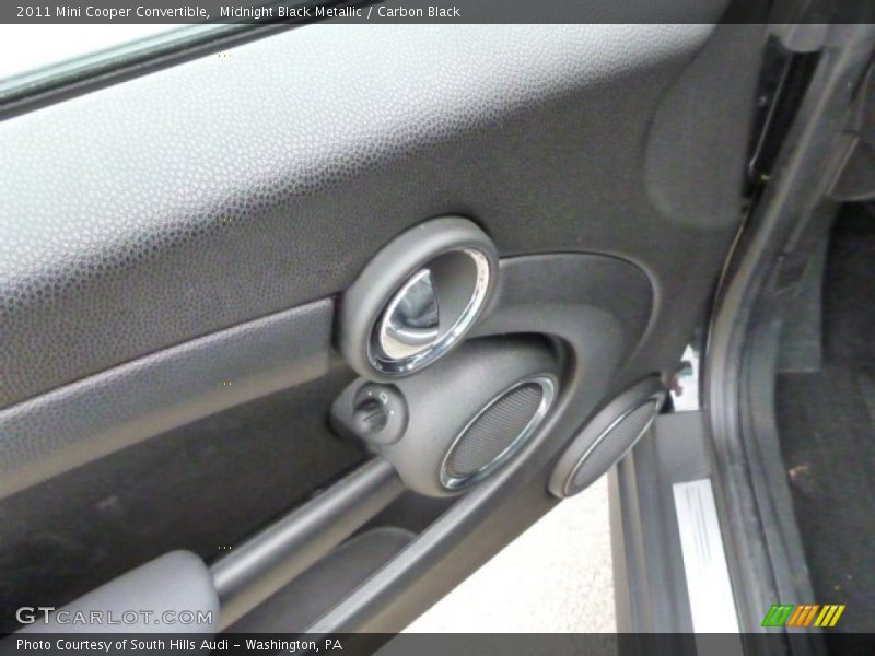Midnight Black Metallic / Carbon Black 2011 Mini Cooper Convertible