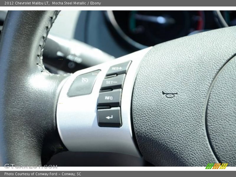Mocha Steel Metallic / Ebony 2012 Chevrolet Malibu LT