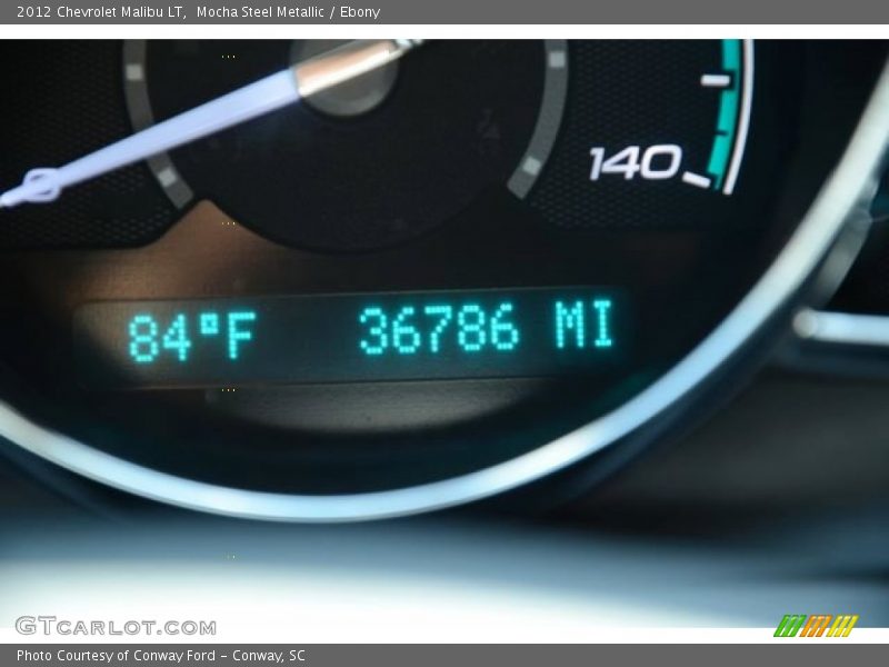 Mocha Steel Metallic / Ebony 2012 Chevrolet Malibu LT