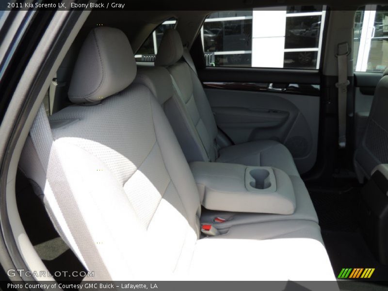 Ebony Black / Gray 2011 Kia Sorento LX