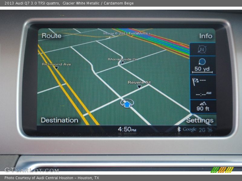Navigation of 2013 Q7 3.0 TFSI quattro