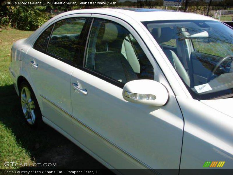 Alabaster White / Ash 2006 Mercedes-Benz E 350 4Matic Sedan