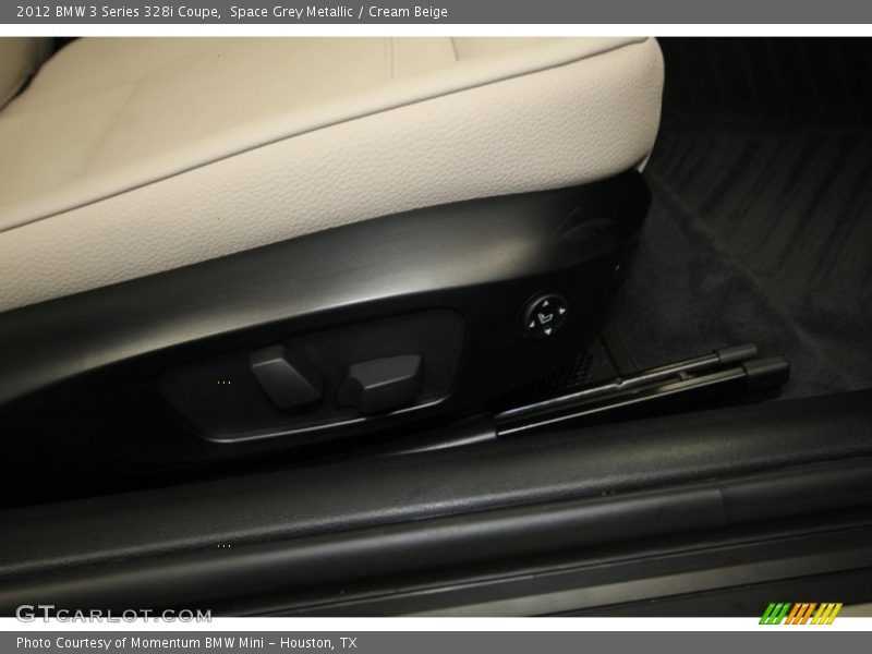 Space Grey Metallic / Cream Beige 2012 BMW 3 Series 328i Coupe