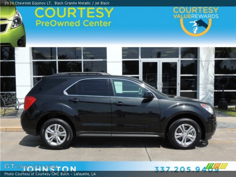 Black Granite Metallic / Jet Black 2010 Chevrolet Equinox LT
