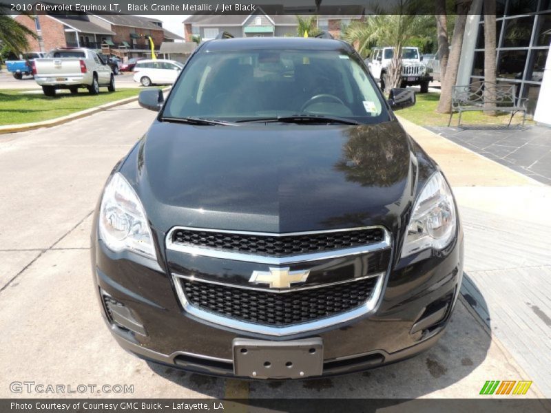 Black Granite Metallic / Jet Black 2010 Chevrolet Equinox LT