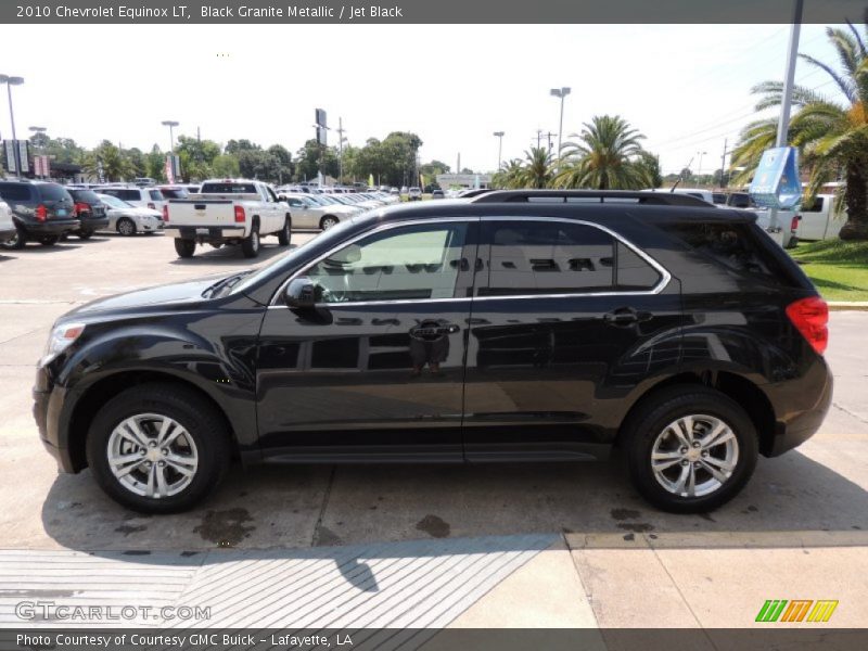 Black Granite Metallic / Jet Black 2010 Chevrolet Equinox LT