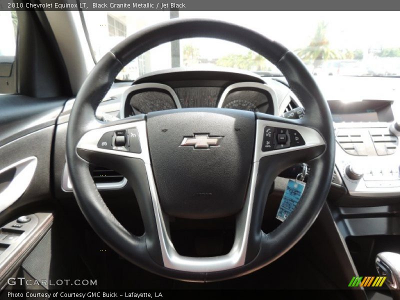 Black Granite Metallic / Jet Black 2010 Chevrolet Equinox LT