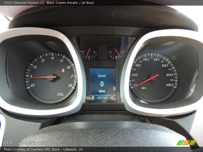 Black Granite Metallic / Jet Black 2010 Chevrolet Equinox LT