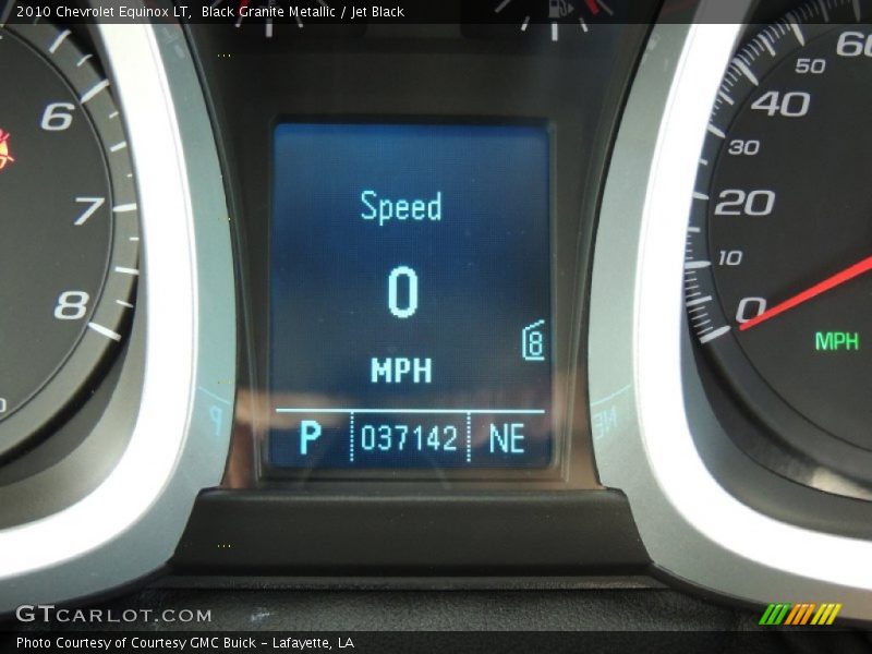 Black Granite Metallic / Jet Black 2010 Chevrolet Equinox LT