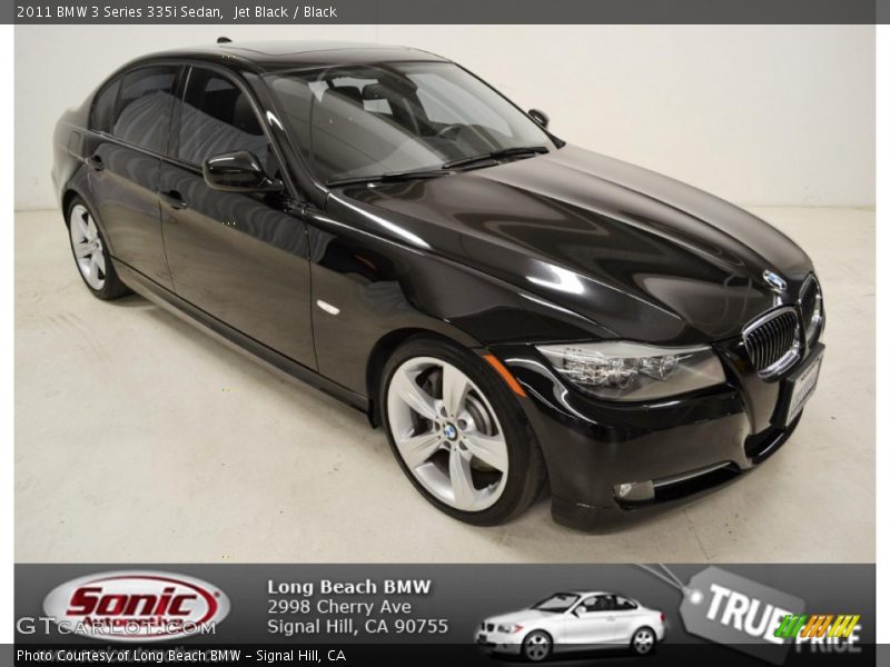 Jet Black / Black 2011 BMW 3 Series 335i Sedan