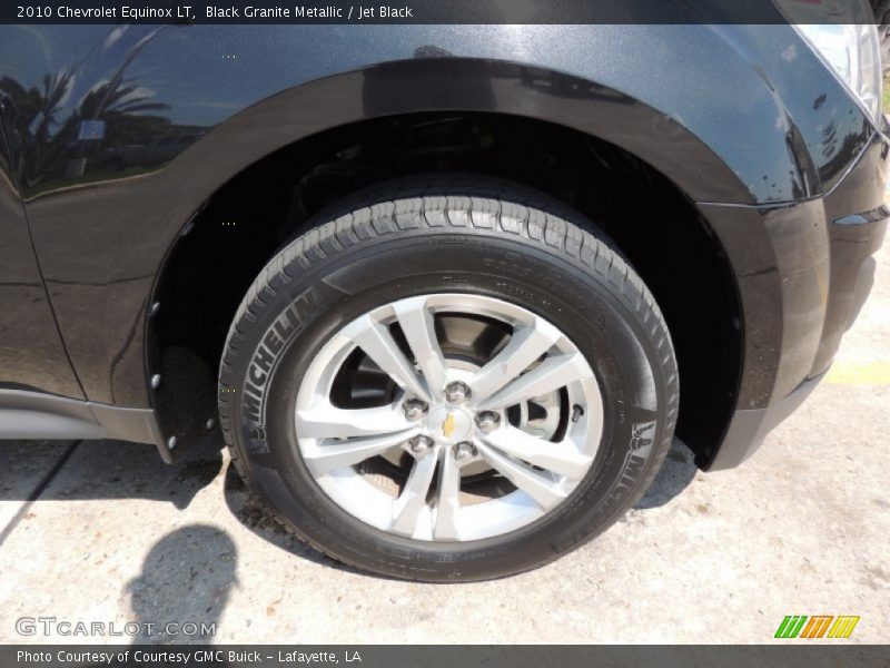 Black Granite Metallic / Jet Black 2010 Chevrolet Equinox LT