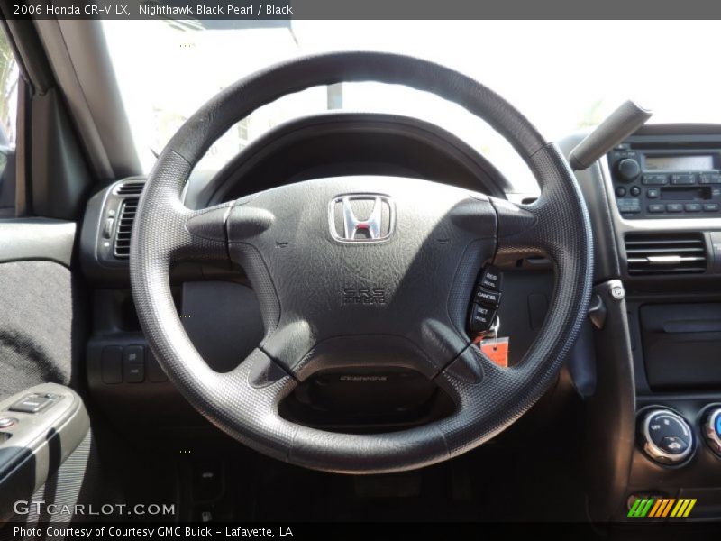 Nighthawk Black Pearl / Black 2006 Honda CR-V LX
