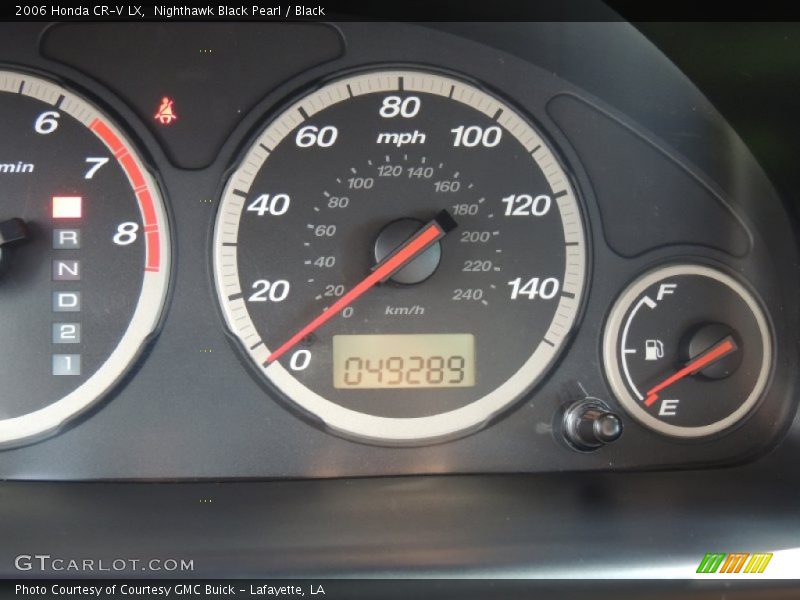 Nighthawk Black Pearl / Black 2006 Honda CR-V LX