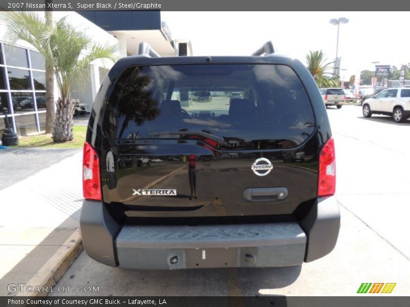 Super Black / Steel/Graphite 2007 Nissan Xterra S
