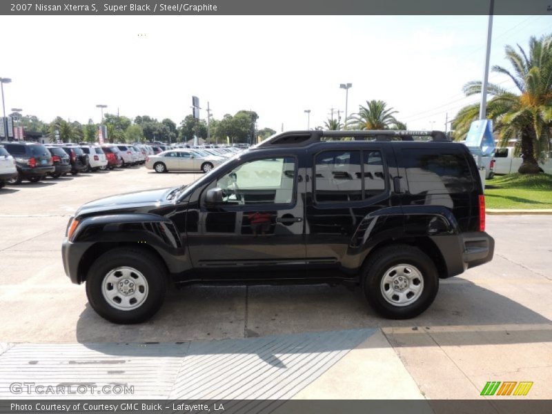 Super Black / Steel/Graphite 2007 Nissan Xterra S