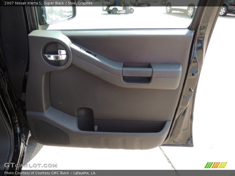 Super Black / Steel/Graphite 2007 Nissan Xterra S