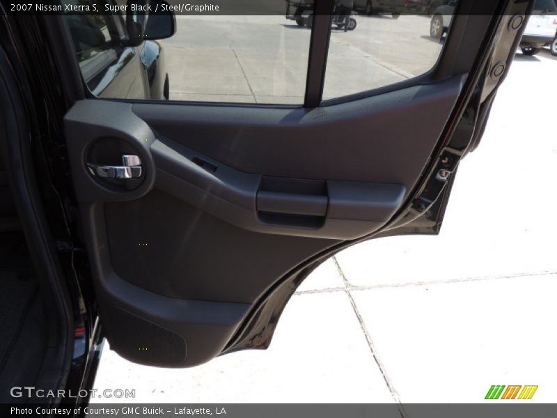 Super Black / Steel/Graphite 2007 Nissan Xterra S