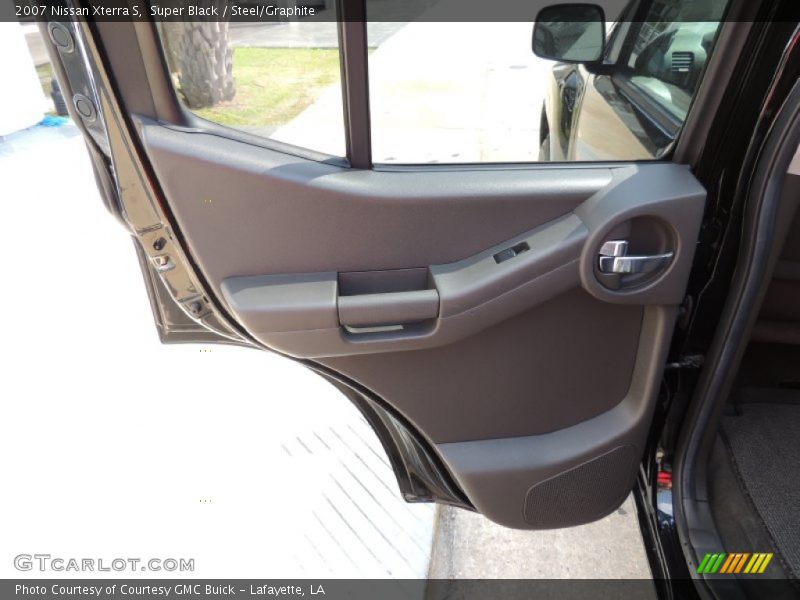 Super Black / Steel/Graphite 2007 Nissan Xterra S