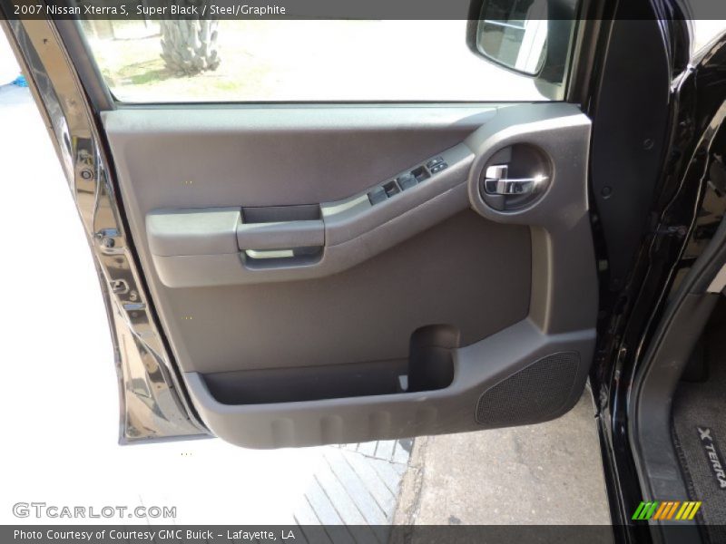 Super Black / Steel/Graphite 2007 Nissan Xterra S