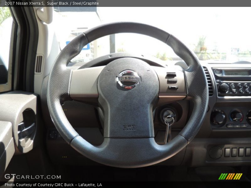 Super Black / Steel/Graphite 2007 Nissan Xterra S