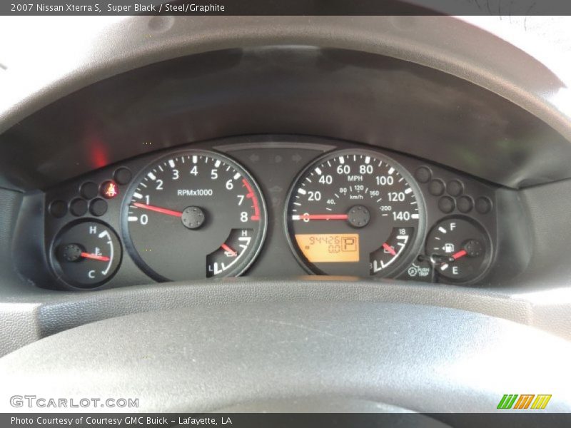 Super Black / Steel/Graphite 2007 Nissan Xterra S