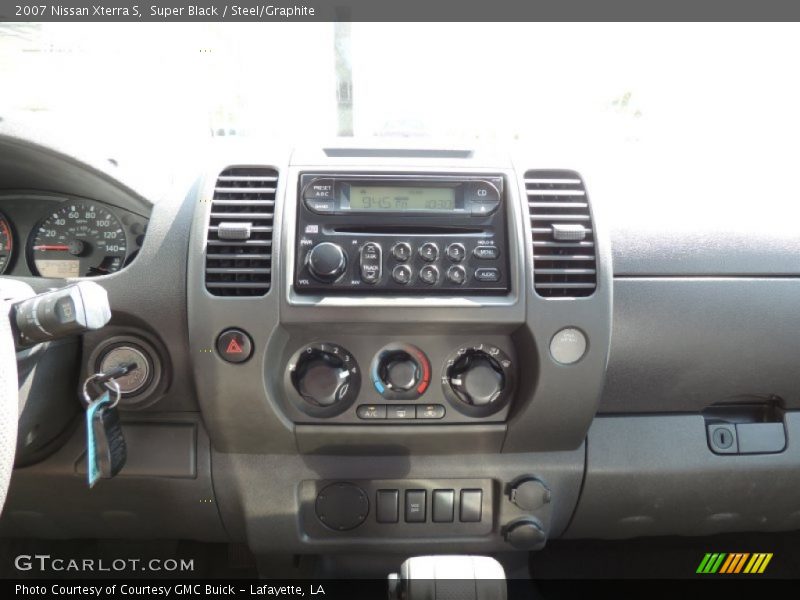 Super Black / Steel/Graphite 2007 Nissan Xterra S